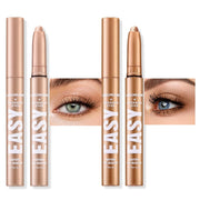 Eyeshadow Stick Set, 8 Colors Matte Professional Bright-Colored Contouring and Highlight Eyeshadow Stick, Cream Waterproof Long Lasting High Pigmented Eye Shadow. (8, EYESHADOW B)