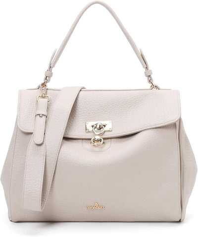 Satchel Purses and Handbags for Women Soft Vegan Leather Tote Shoulder Bag Top Handle with Crossbody Strap