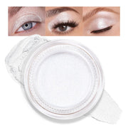 Cream Glitter Light Champagne Shimmer Metallic Eyeshadow Palette Makeup, Mini Instant Holographic Eyeshadow for Women, Sombras Crema Para Ojos, Talc, Paraben & Cruelty Free, 730
