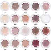 Cream Glitter Light Champagne Shimmer Metallic Eyeshadow Palette Makeup, Mini Instant Holographic Eyeshadow for Women, Sombras Crema Para Ojos, Talc, Paraben & Cruelty Free, 730