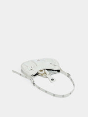 Vintage Music Festival Rivet Decor Crossbody Bag – Pleated Flap Shoulder Bag for Women - Luxe Ladies Moda