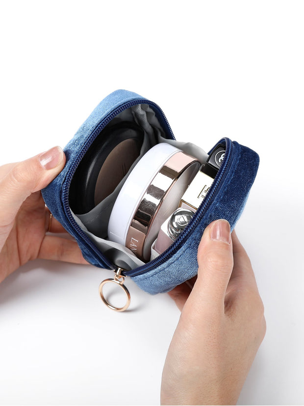 Mini Travel Makeup Bag: Multifunctional Cosmetic Organizer for Home, Travel, and School Use - Luxe Ladies Moda