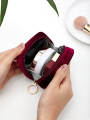 Mini Travel Makeup Bag: Multifunctional Cosmetic Organizer for Home, Travel, and School Use - Luxe Ladies Moda
