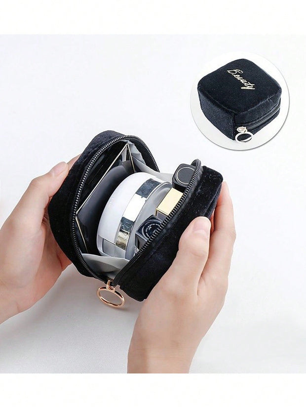 Mini Travel Makeup Bag: Multifunctional Cosmetic Organizer for Home, Travel, and School Use - Luxe Ladies Moda