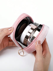 Mini Travel Makeup Bag: Multifunctional Cosmetic Organizer for Home, Travel, and School Use - Luxe Ladies Moda
