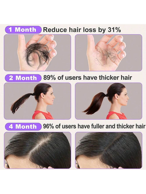Revitalize Your Hair: Rosemary & Argan Oil Shampoo and Conditioner Set with Scalp Massager - Sulfate-Free, Biotin-Enriched Formula for Thicker, Healthier Hair - Luxe Ladies Moda
