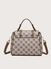 Old Money Chic: Fashion Pattern Handbag for Middle-Aged Women - Luxe Ladies Moda