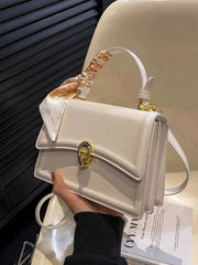 Bow Decor Mini Flap Square Bag – Lightweight Business Casual Purse - Luxe Ladies Moda