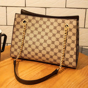 Retro printed shoulder bags, women’s chain handbags, classic luxury crossbody bags - Luxe Ladies Moda