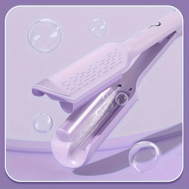 Multi-Style Curling Tongs for Beach Waves, Deep Waves, French Omelet, M & U-Shaped Curls, Everyday Styling - Luxe Ladies Moda