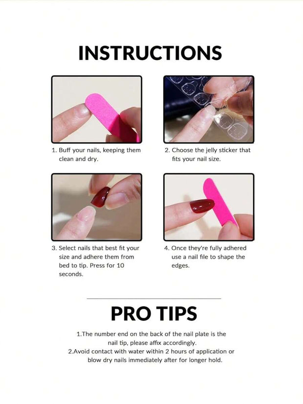 24pcs European & American Minimalist Cow Print & Leopard Print Rhinestone Short Square Nail Tips, Suitable For Vacation & Party, With Jelly Glue & File Set - Luxe Ladies Moda