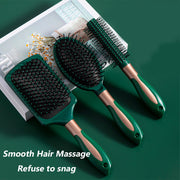3PCS/ 1PCS Airbag comb massage comb, Hair Brush, Detangling Brush and Hair Comb Set for Men and Women, Great On Wet or Dry Hair, No More Tangle Hairbrush for Long Thick Thin Curly Natural Hair (green3PCS/ 1PCS) - Luxe Ladies Moda
