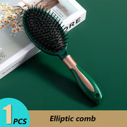 3PCS/ 1PCS Airbag comb massage comb, Hair Brush, Detangling Brush and Hair Comb Set for Men and Women, Great On Wet or Dry Hair, No More Tangle Hairbrush for Long Thick Thin Curly Natural Hair (green3PCS/ 1PCS) - Luxe Ladies Moda