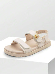 Flat Sandals For Women Comfortable Open Toe Summer Sandals Adjustable Fashion Dress Sandals - Luxe Ladies Moda