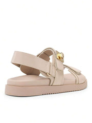 Flat Sandals For Women Comfortable Open Toe Summer Sandals Adjustable Fashion Dress Sandals - Luxe Ladies Moda