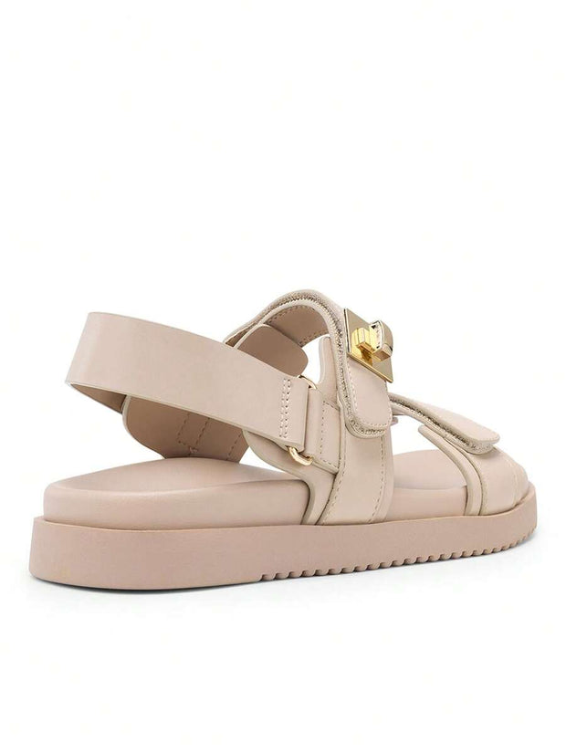 Flat Sandals For Women Comfortable Open Toe Summer Sandals Adjustable Fashion Dress Sandals - Luxe Ladies Moda