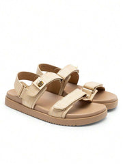 Flat Sandals For Women Comfortable Open Toe Summer Sandals Adjustable Fashion Dress Sandals - Luxe Ladies Moda