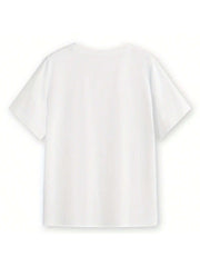 "Should've Come With A Warning" Western Graphic Tee – Plus Size Cowboy & Butterfly Print T-Shirt for Women - Luxe Ladies Moda