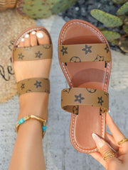 H-Shaped Women’s Slippers – Roman Style, Comfortable Slip-On Flats - Luxe Ladies Moda