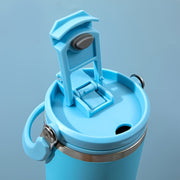 40oz Stainless Steel Vacuum Insulated Bottle – Leakproof, Double-Wall Insulation, Portable Handle, Gradient Color