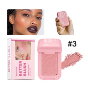 Bronzer Butter Bronzer for Dark Complexions Contour Palette with Matte Brown Shades for Nose Cheek and Profile Natural Nude Make