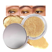 Cream Glitter Light Champagne Shimmer Metallic Eyeshadow Palette Makeup, Mini Instant Holographic Eyeshadow for Women, Sombras Crema Para Ojos, Talc, Paraben & Cruelty Free, 730
