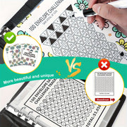 [Upgraded Version] 100 Envelope Savings Challenge Binder – Budget Planner & Money Organizer for Easy Budgeting - Luxe Ladies Moda