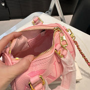Designer Luxury Shoulder Bag - Mini Tote Leather Clutch & Travel Crossbody Handbag
