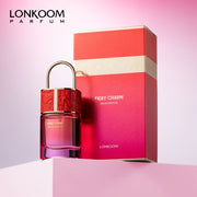 LONKOOM FIERY CHARM Women's EDP Perfume, 1.69oz/50ml, Long-Lasting Floral Fruity Scent with Strawberry Jasmine Lily Woody Notes, Refreshing Fragrance Ideal for Halloween/Christmas Gifts & Dates - Luxe Ladies Moda