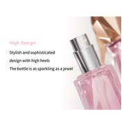 High Heel Styling Perfume – Lasting & Charming Eau De Parfum Spray, 30ML Pink Natural Fragrance for Women & Girls - Luxe Ladies Moda