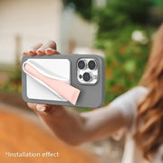 Lip Gloss Holder Phone Case, Secure Silicone Lipstick Lip Balm Holder Of Cell Phone, Adhesive Stick On For Back, Compatible For IPhone Samsung Galaxy Moto And Android Smartphones, Pink, White, Black - Luxe Ladies Moda
