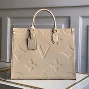Mirror quality Designer bag tote Luxury handbag onthegotote embossed leather shop bags for Women mens Clutch crossbody Shoulder Bag handle weekend mother bags - Luxe Ladies Moda