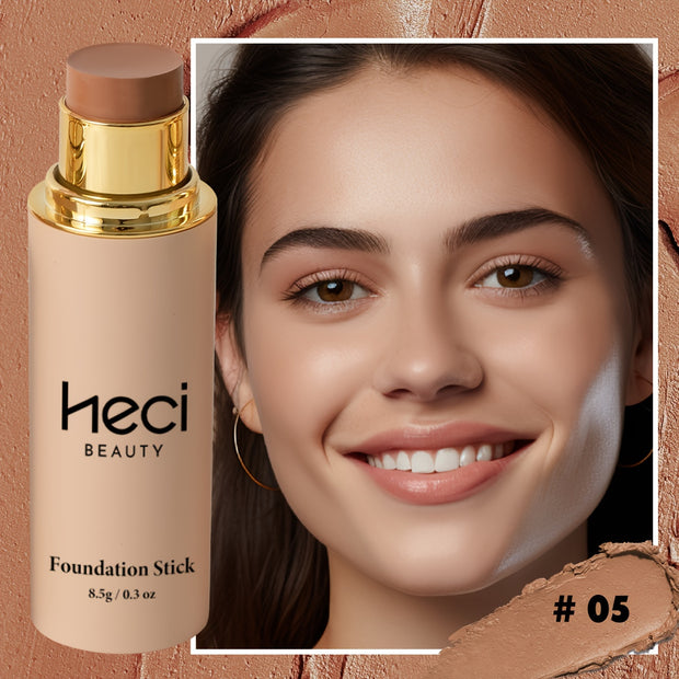 Advanced Makeup Foundation Stick Facial Base Makeup Moisturizing Portable Waterproof Long-Lasting - Luxe Ladies Moda