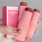 3PCS Powder Blusher Stick Set, Matte, Bright White Powder Blusher Cream, Lasting Makeup Effect, Essential Cosmetics For Going Out, Perfect Gift - Luxe Ladies Moda