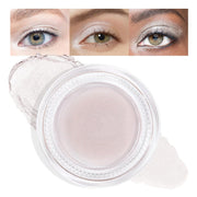 Cream Glitter Light Champagne Shimmer Metallic Eyeshadow Palette Makeup, Mini Instant Holographic Eyeshadow for Women, Sombras Crema Para Ojos, Talc, Paraben & Cruelty Free, 730