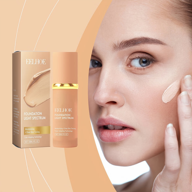 Liquid Foundation That Can Change With Temperature - Concealer Warm Moisturising Foundation, Rejuvenating And Radiant Without False White, Moisturising And Translucent Foundation - Luxe Ladies Moda