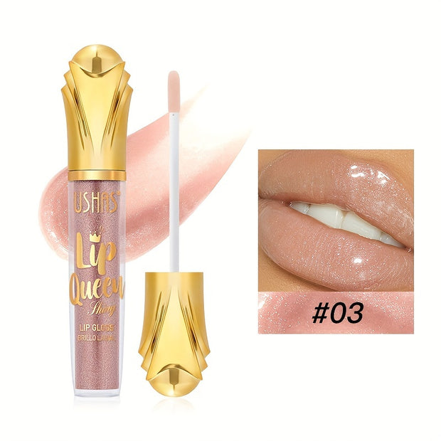 6 Color Glitter Liquid Lipsticks, Diamond Shimmer Metallic Lipstick, Waterproof Long Lasting - Luxe Ladies Moda