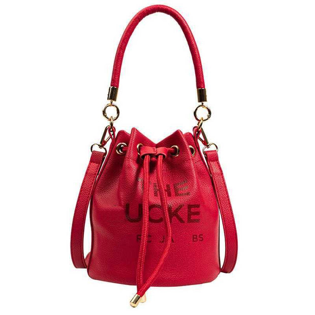 Designer Mini Tote Bag - Luxury Bucket Handbag & Clutch with Strap for Women - Luxe Ladies Moda