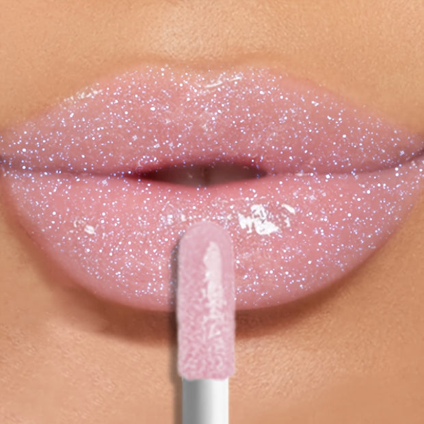 Waterproof Pink Lip Glaze - Glossy Finish, Sparkle Shine, Long-Lasting, Non-Sticky Paste for All Skin Types, Easy Application - Luxe Ladies Moda