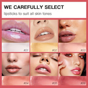 6 Color Glitter Liquid Lipsticks, Diamond Shimmer Metallic Lipstick, Waterproof Long Lasting - Luxe Ladies Moda