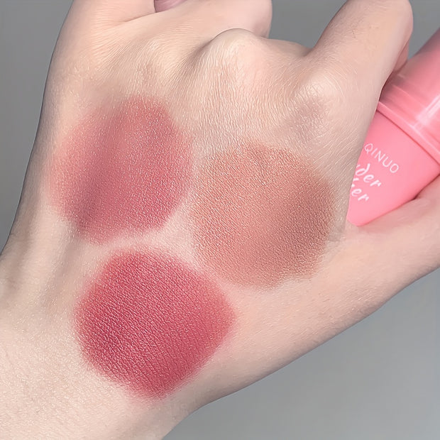 3PCS Powder Blusher Stick Set, Matte, Bright White Powder Blusher Cream, Lasting Makeup Effect, Essential Cosmetics For Going Out, Perfect Gift - Luxe Ladies Moda