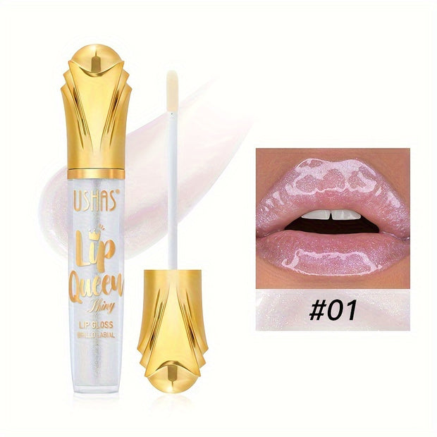 6 Color Glitter Liquid Lipsticks, Diamond Shimmer Metallic Lipstick, Waterproof Long Lasting - Luxe Ladies Moda