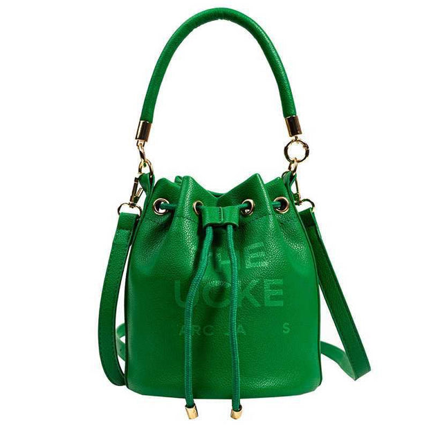 Designer Mini Tote Bag - Luxury Bucket Handbag & Clutch with Strap for Women
