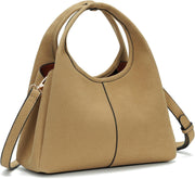Crossbody Purse for Women Top-Handle Handbags Satchel Bag Leather Tote Bag Hobo Crossbody Purse Trendy Shoulder Bag - Luxe Ladies Moda