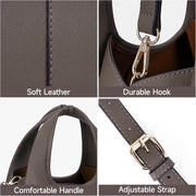 Crossbody Purse for Women Top-Handle Handbags Satchel Bag Leather Tote Bag Hobo Crossbody Purse Trendy Shoulder Bag - Luxe Ladies Moda