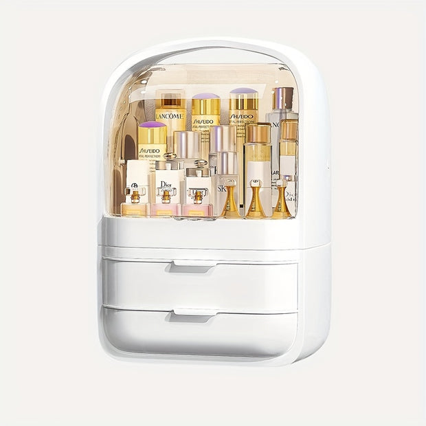Makeup Storage Box with Drawer – Compact Organizer for Cosmetics and Accessories - Luxe Ladies Moda