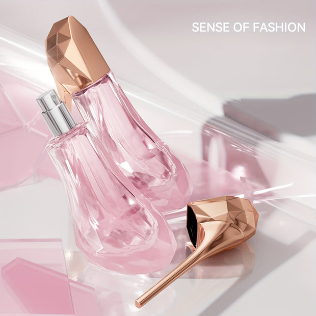 High Heel Styling Perfume – Lasting & Charming Eau De Parfum Spray, 30ML Pink Natural Fragrance for Women & Girls - Luxe Ladies Moda