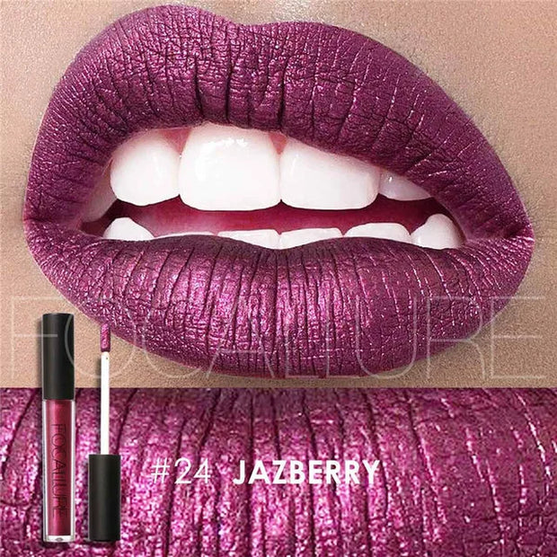 Luxe Liquid Lipgloss & Matte Lipstick – 37 Colors, Waterproof, Long-Lasting Lipstick Collection - Luxe Ladies Moda