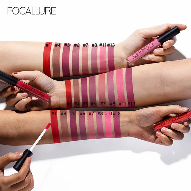 Luxe Liquid Lipgloss & Matte Lipstick – 37 Colors, Waterproof, Long-Lasting Lipstick Collection - Luxe Ladies Moda
