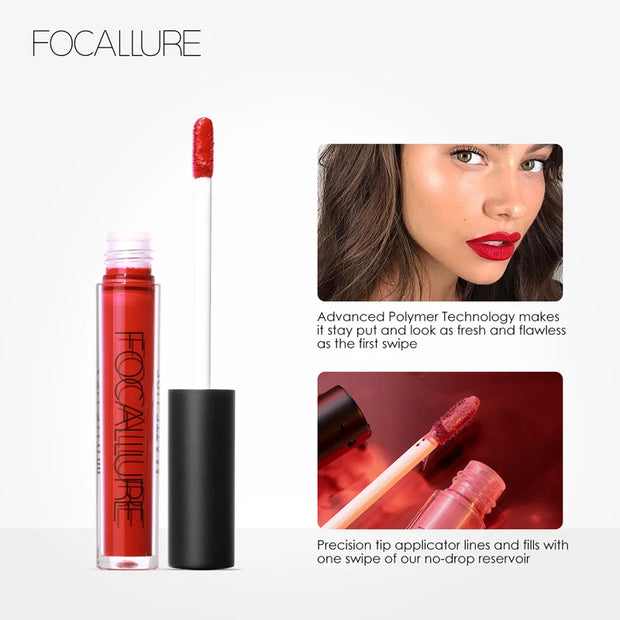 Luxe Liquid Lipgloss & Matte Lipstick – 37 Colors, Waterproof, Long-Lasting Lipstick Collection - Luxe Ladies Moda